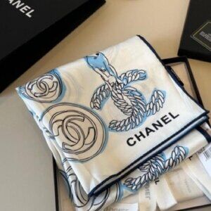 Refined Chanel Two-Tone Wrap